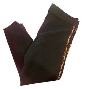 Torrid Leopard Stripe Capri Leggings